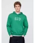 Férfi pulóver GAP LOGO PULLOVER HOODIE 708409-01 ÍR LÓHERE