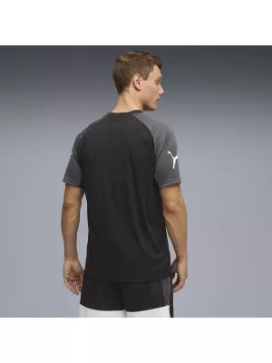 Férfi funkcionális póló PUMA INDIVIDUALLIGA GRAPH JERSEY 660578_03 PUMA FEKETE/PUMA FEHÉR