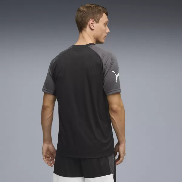  Férfi funkcionális póló PUMA INDIVIDUALLIGA GRAPH JERSEY 660578_03 PUMA FEKETE/PUMA FEHÉR 