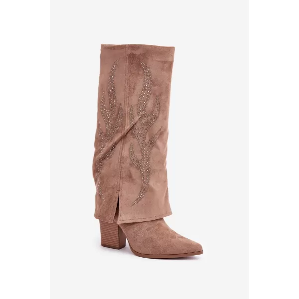  Női csizma BOTO IVILTA 35121 KHAKI 