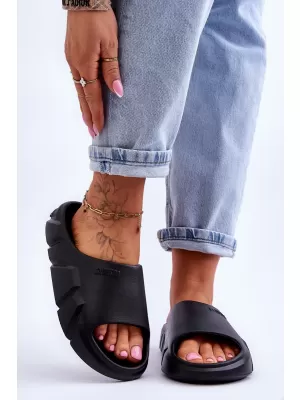 Női papucs BIG STAR LL274594 BLACK Big Star Shoes