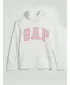 Gyermek pulóver GAP PULLOVER LOGO HOODIE 849381-11 ÚJ TÖRTFEHÉR