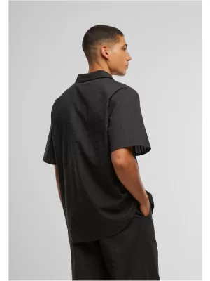 Férfi ing URBAN CLASSICS TB7569 FEKETE