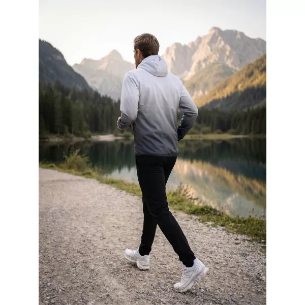  Férfi prémium softshell kabát ALTISPORT VOJ/ALM126JACK01 FEKETE-FEHÉR 