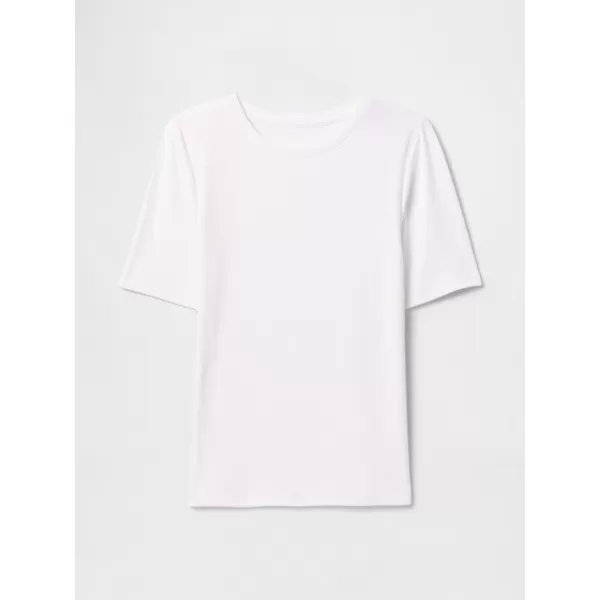  Női póló GAP MODAL CREW TEE 679172-01 FRISS FEHÉR 