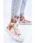 Női tornacipő BIG STAR LL274048 BEIGE/NUDE Big Star Shoes