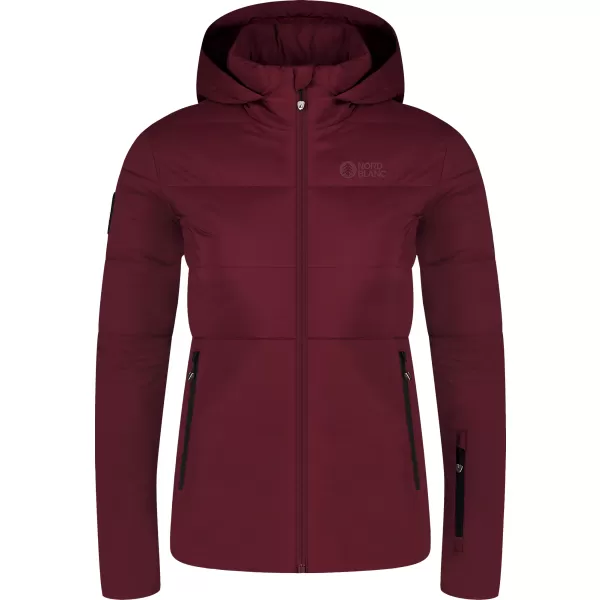  Női téli kabát NORDBLANC KNOLL NBWJL8272 BURGUNDIA 