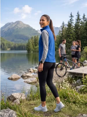 Női softshell mellény ALTISPORT NoPrint NP/ALW965 KIRÁLYKÉK