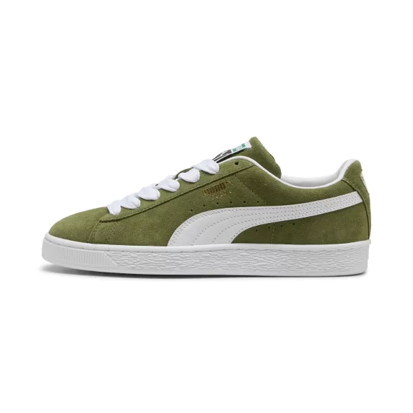  Csizma PUMA SUEDE CLASSIC 399781_36 OLIVE GREEN/ OLÍVA ZÖLD/PUMA FEHÉR 