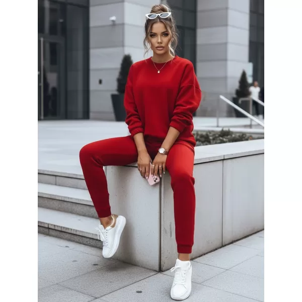  Női szett DSTREET AY0732 PIROS 
