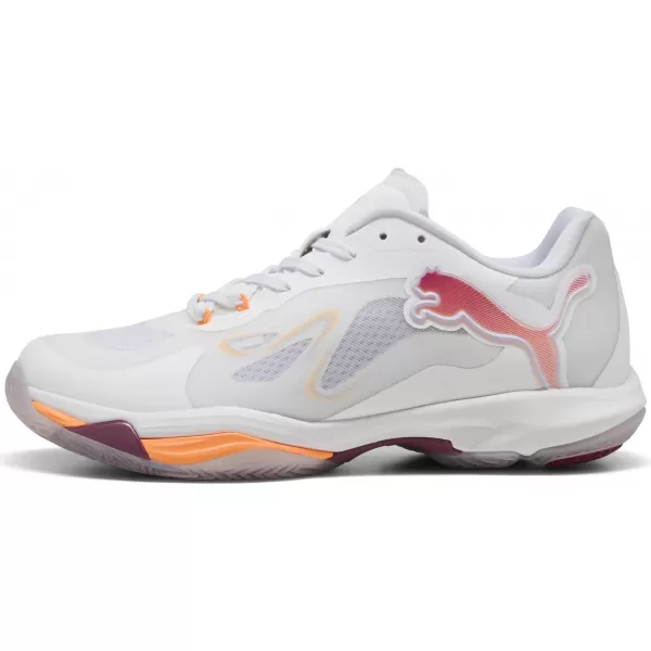  Női cipők PUMA VANTAGE NITRO W+ 108563-01 FEHÉR/BOGYÓ/MELEG TŰZ/LILA 