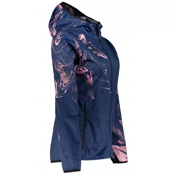  Női prémium softshell kabát ALTISPORT VOJ/ALW064JACK01 KÉK RÓZSASZÍN 