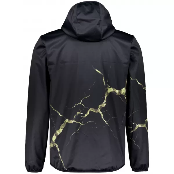  Férfi prémium softshell kabát ALTISPORT VOJ/ALM129JACK01 FEKETE/KATONAI 