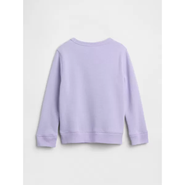  Gyermek pulóver GAP LOGO SWEATSHIRT 791645-00 ORCHIDEA 