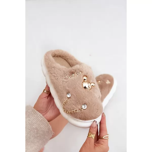  Női papucs BOTO IVELFEDI 35012 KHAKI 