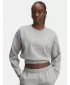 Női pulóver UNDER ARMOUR UA RIVAL FLEECE PIPED CREW 6007035-011 SZÜRKE