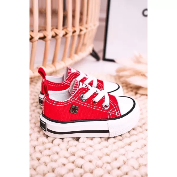  Gyermek tornacipő BIG STAR HH374196 RED Big Star Shoes 