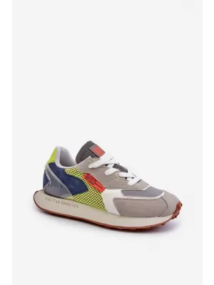 Férfi tornacipő BIG STAR NN174344 GREY Big Star Shoes