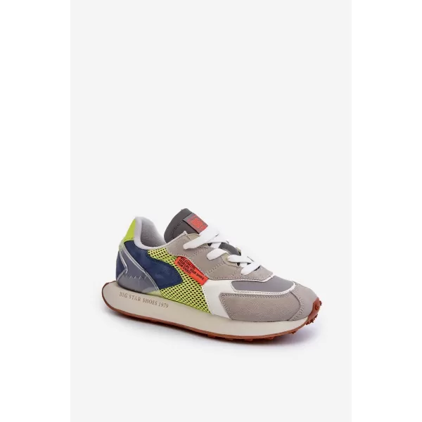  Férfi tornacipő BIG STAR NN174344 GREY Big Star Shoes 