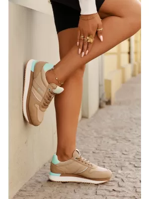 Női tornacipő BIG STAR RR274A048 BEIGE Big Star Shoes