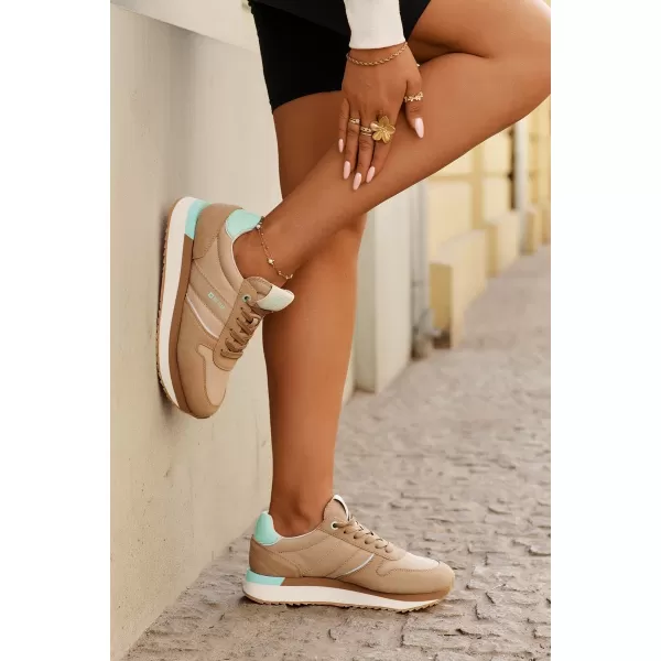  Női tornacipő BIG STAR RR274A048 BEIGE Big Star Shoes 