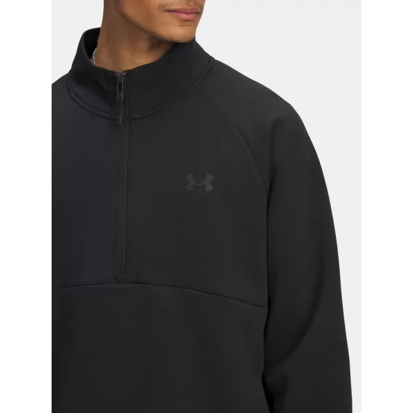  Férfi pulóver UNDER ARMOUR UNSTOPPABLE FLC HALF ZIP 6003868-001 FEKETE 