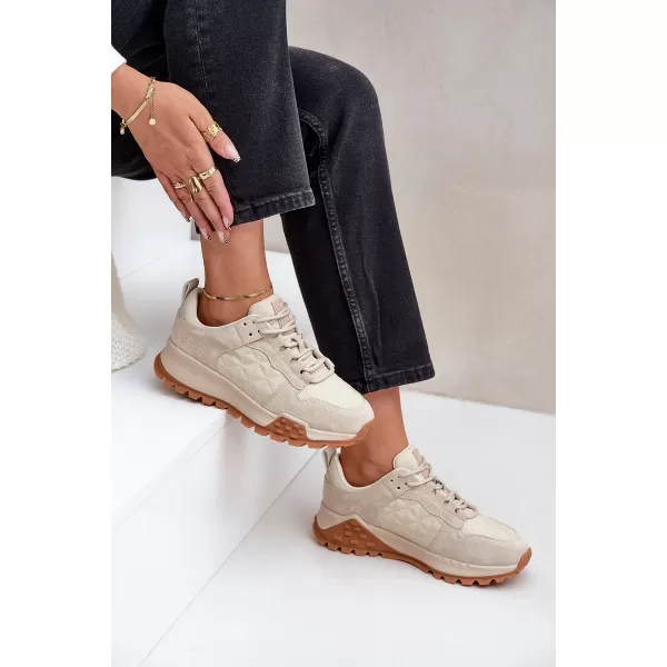  Női tornacipő BIG STAR OO274A315 BÉZS Big Star Shoes 