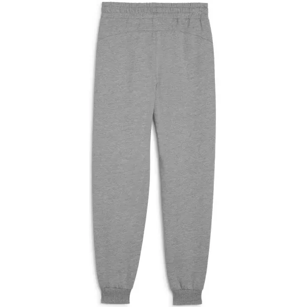  Gyermek nadrág PUMA TEAMGOAL CASUALS PANTS JR 658601-33 KÖZÉPSZÜRKE HANGA/FEHÉR 