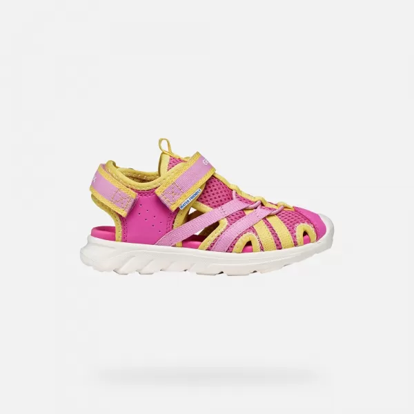  Lány szandál GEOX SANDAL AIRADYUM J55MTB01454C8063 RÓZSASZÍN 