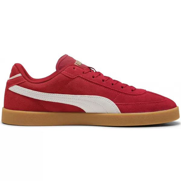  Csizma PUMA CLUB II ERA SUEDE 400717-08 FORATRED/P.WHITE/ FORATRED/P.WHITE/PUMA GOLD 