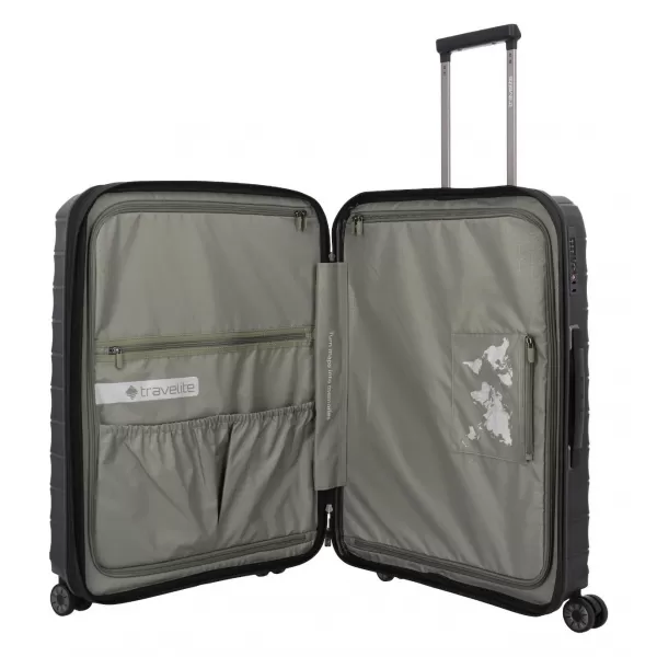  Bőrönd TRAVELITE Mooby S,M,L Front pocket FEKETE 