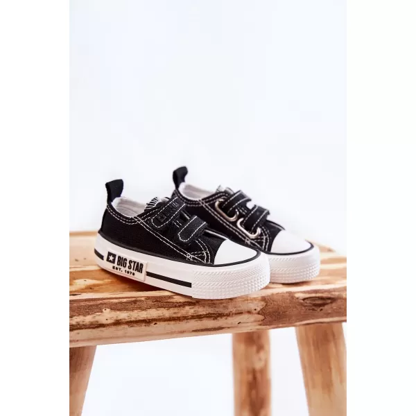  Gyermek tornacipő BIG STAR KK374074 BLACK Big Star Shoes 