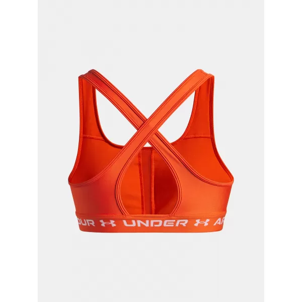  Női melltartó UNDER ARMOUR CROSSBACK MID BRA 1361034-844 NARANCS 