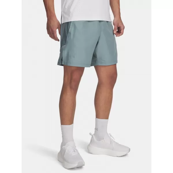  Férfi rövidnadrág UNDER ARMOUR UA LAUNCH PRO 2N1 7'' SHORTS 1376831-323 ZÖLD 