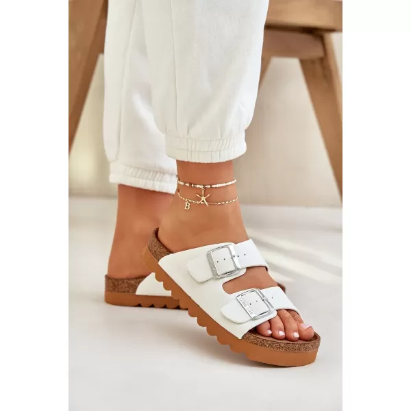  Női papucs BIG STAR LL274480 WHITE Big Star Shoes 