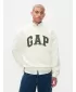 Férfi pulóver GAP LOGO CREW SWEATSHIRT 616625-01 ÚJ TÖRTFEHÉR