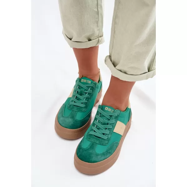  Női tornacipő BIG STAR TT274163 GREEN Big Star Shoes 