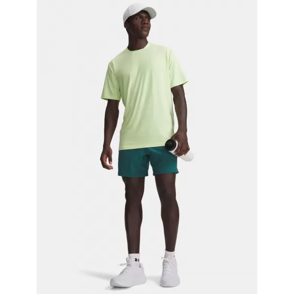  Férfi rövidnadrág UNDER ARMOUR VANISH WOVEN 6IN SHORTS 1373718-338 ZÖLD 
