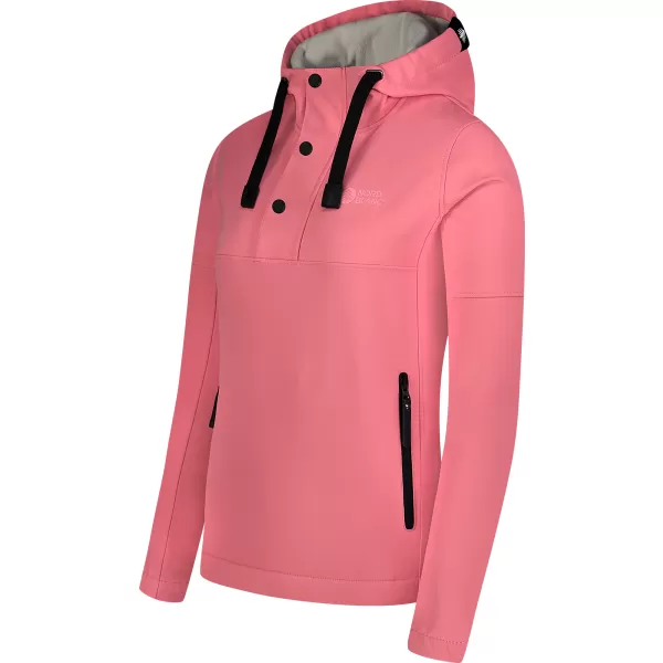  Női softshell kabát NORDBLANC SHOAL NBSSL8341 RÓZSASZÍN 