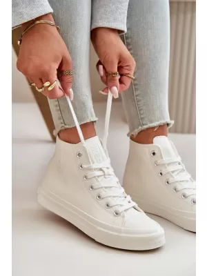 Női tornacipő BIG STAR OO274932 WHITE Big Star Shoes