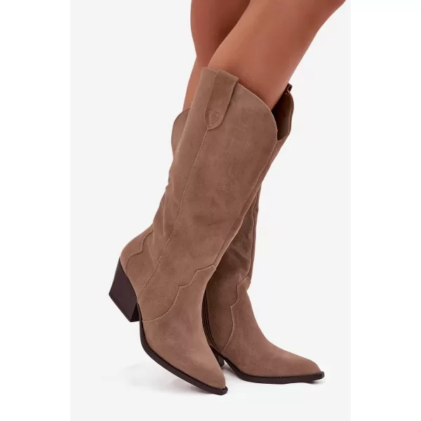  Női csizma BOTO URSELLE 40126 KHAKI 