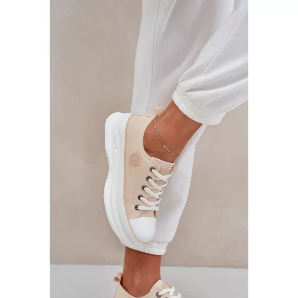  Női tornacipő BIG STAR NN274127 BÉZS Big Star Shoes 