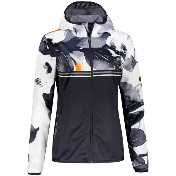  Női prémium softshell kabát ALTISPORT VOJ/ALW117JACK01 FEKETE/NARANCS 