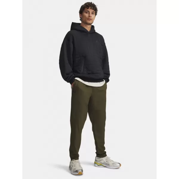  Férfi sportnadrág UNDER ARMOUR UA UNSTOPPABLE TAPERED PANTS 6003861-308 ZÖLD 
