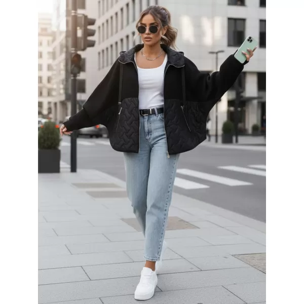  Női kabát DSTREET TY5594 FEKETE 