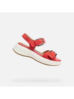 Női szandál GEOX SPHERICA ECUB-3 S G012855 PIROS