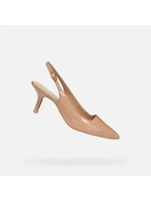 Női pumpák GEOX KLEOPY G013173 VILÁGOSBARNA