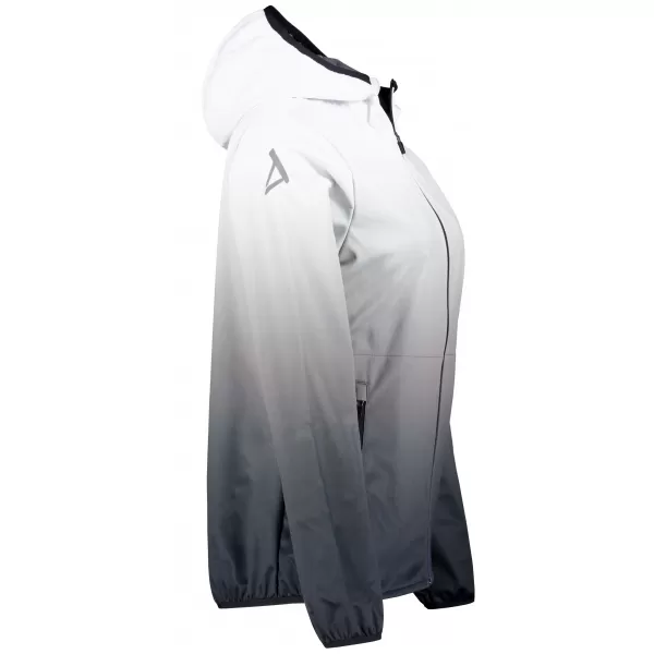  Női prémium softshell kabát ALTISPORT VOJ/ALW126JACK01 FEKETE-FEHÉR 
