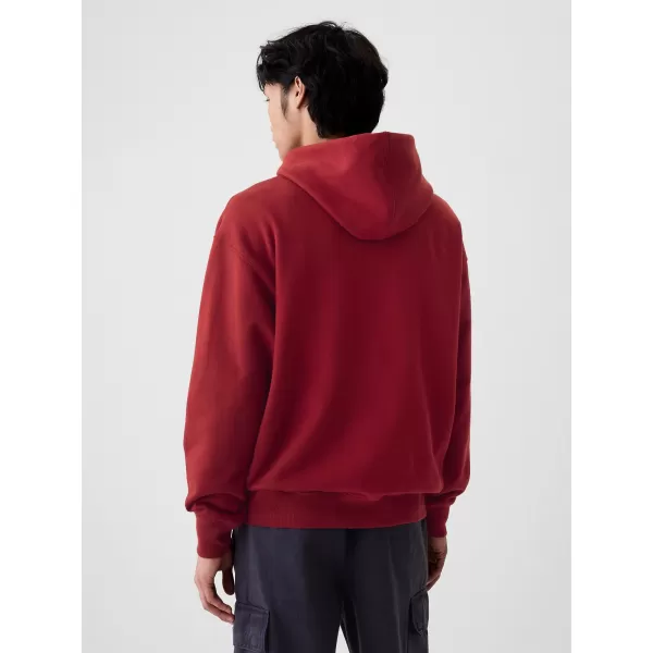  Férfi pulóver GAP ATHLETIC ARCH PULLOVER HOODIE 534173-00 JAPÁN JUHAR 