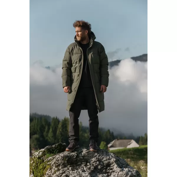  Férfi télikabát NORDBLANC LOOM NBWJM8255 HADSEREG ZÖLD 